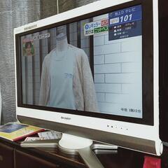 SHARPAQUOSテレビ26型の画像