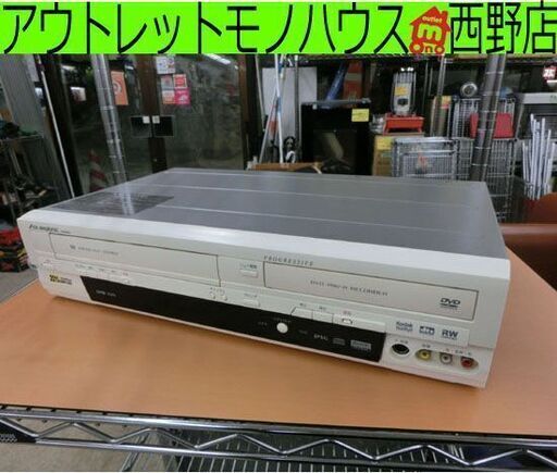 ビデオ一体型DVDレコーダー 2007年製 フナイ DVR-200E3 FUNAI デラックスアンテナ 札幌 西野店