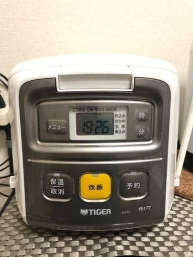 【美品】Tiger 炊飯器