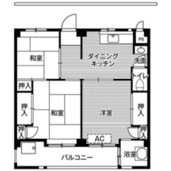 🏃‍♂️急げ🏃‍♂️保証会社不要で初期費用3万円🎉敷地内駐車場有✨千葉市若葉区✨2LDK✨フリーレント✨ - 千葉市