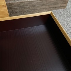 重箱二段　受け渡しは平日午後希望です。の画像