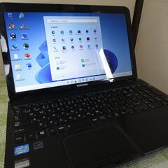 ★東芝T552/58GB★WIN11★i7三世代★新品高速SSD...