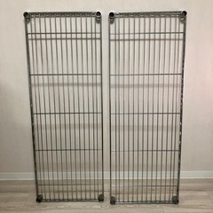 【ホームエレクター 】ワイヤーシェルフ2枚