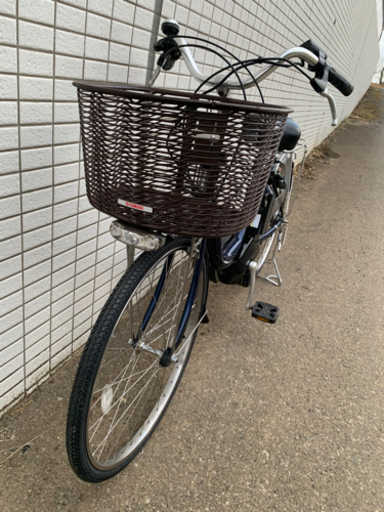 YAMAHA PAS natura ネイビー　24型　前後タイヤ新品　新基準　電動アシスト自転車