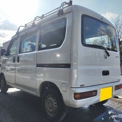 月々8千円〜分割可‼️ 働くくるま軽バン入りました！全てコミコミ乗り出し価格‼️車検2年付き！【名変代込み】車内広い！人気のホンダ アクティバン☆両側スライドドア☆ルーフキャリア付き☆ドラレコ付き！そのまま乗って帰れます。の画像