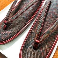 女性用草履　新品未使用　和装　三越　MITSUMOSHI