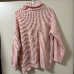 ニット（ピンク）厚手の画像