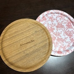 アフターヌーンティー　コースター２個セット