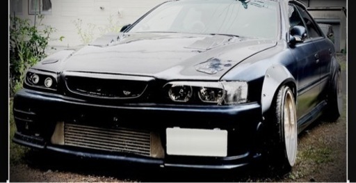 jzx100チェイサー　オリジンカーボンボンネット