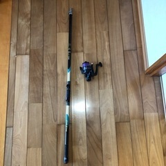釣具　釣竿とリール
