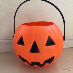✨未使用✨ハロウィン　バケット　小物入れの画像