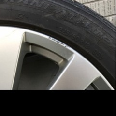エスティマ　アルミとタイヤセットの画像