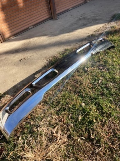 ★トラックフロントバンパー/メッキ/大型/中型★