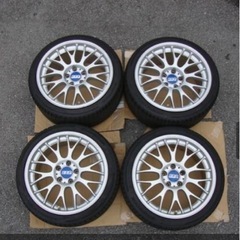 【値下げ】　BBS マグホイール タイヤ付き　
