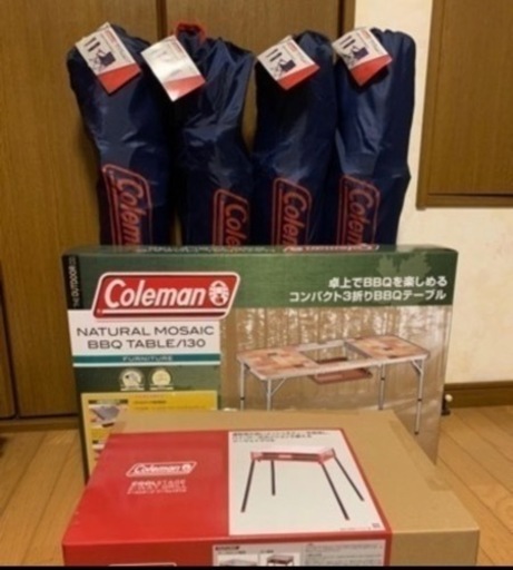【値下げしました】コールマンキャンプ用品まとめ