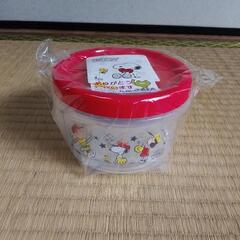 【受渡者決定】スヌーピーの保存容器(未開封)
