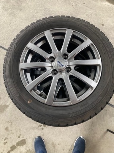 15インチ　スタッドレスアルミホイールセット