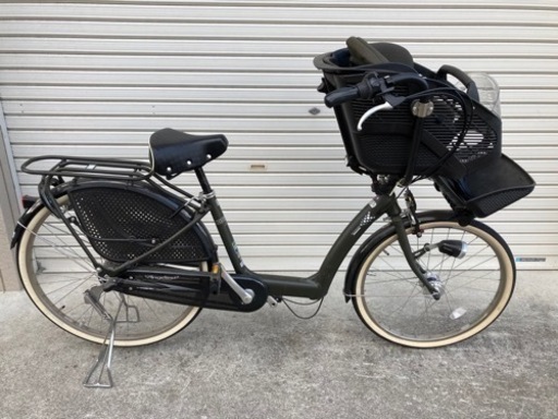 自転車　子供を前に乗せられます