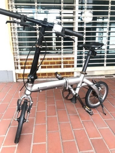 希少　超軽量6.8kg　ルノー　アルミ折りたたみ自転車14インチ