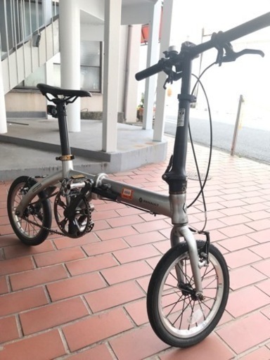 希少　超軽量6.8kg　ルノー　アルミ折りたたみ自転車14インチ