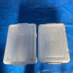 衣類　工具ケース　2個セットの画像