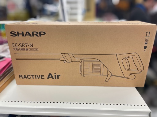 SHARP ECーSR7 充電式スティッククリーナー　未使用品　RACTIVE Air