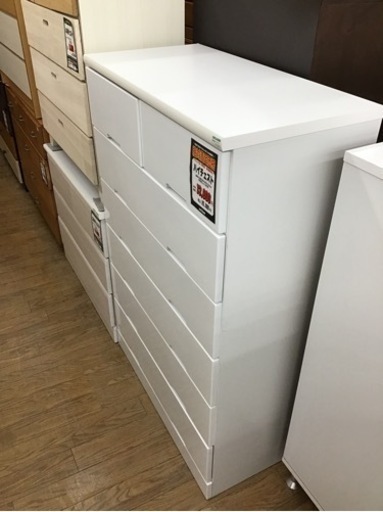 KN-19【ご来店頂ける方限定】新入荷　アウトレット　ハイチェスト　白
