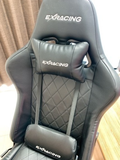 ゲーミングチェア EXRACING ブラック