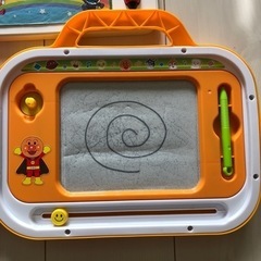 アンパンマン　知育玩具　ことばずかん　ようちえんバッグの画像