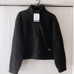 【未使用新品】PUMA/レディース/ハーフジップボアフリースジャ...