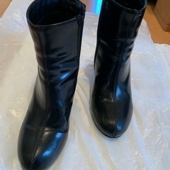 WEGO ショートブーツ　黒　23.5