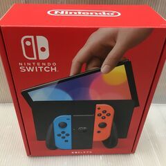 未使用品 NINTENDO SWITCH ニンテンドースイッチ 有機ELモデル Joy-Con(L)/(R) ネオンブルー ネオンレッド HEG-S-KABAA 新型