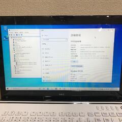 NEC LS150 NSW Windows10 ノートパソコンの画像