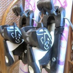 ピュアコンシャス 130cm ジュニアスキー パープル系 PURE CONSCIOUS カービング 札幌市北区屯田の画像