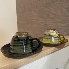 有田陶器市で購入したコーヒーカップ　2客の画像