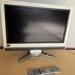 AQUOS 液晶テレビ　2008年製　20インチ　動作確認済み