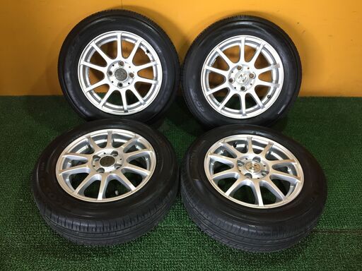 NO.687　ヨコハマ　エコス　ES31　2019年製　/ トーヨー　SD-7　2020年製　175/65R14　/　ZEPHYR　14ｘ5.5J　PCD100　4穴