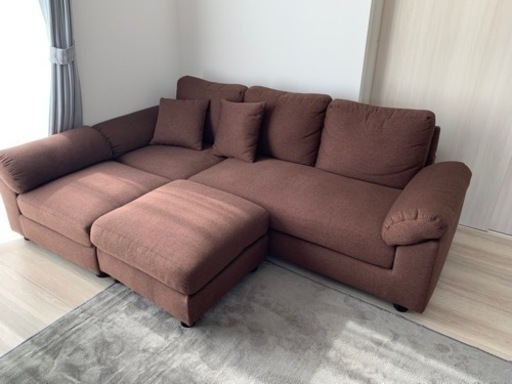 [受け渡す方決まりました]3人掛けソファー