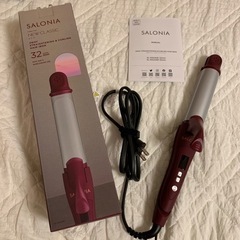 SALONIA サロニア　ストレート&カール2WAYヘアアイロン...