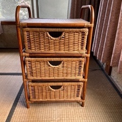 収納家具(籐)