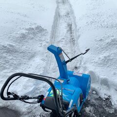 ヤマハの除雪機の画像
