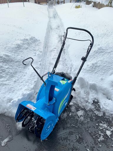 ヤマハの除雪機
