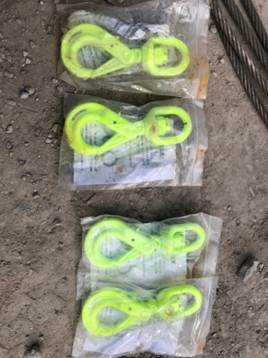 新品未使用！　ラッチロック　スイベルフック　1.2t 4つセット！