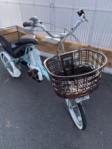 電動　三輪車  電動　自転車ブリジストン アシスタワゴン (AW1C38) 