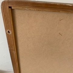 ★IKEA 黒板　アンティーク風マグネットボード壁掛けタイプ★廃盤品の画像