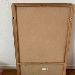 ★IKEA 黒板　アンティーク風マグネットボード壁掛けタイプ★廃盤品の画像