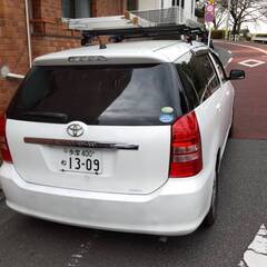 トヨタ ウィッシュ 1.8L ルーフキャリア付 タイミングチェーン 4ナンバー！ 維持費格安 の画像