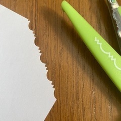 いろいろな切り口のハサミの画像