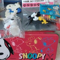 SNOOPY スヌーピー 小物 弁当箱 文房具 セットの画像