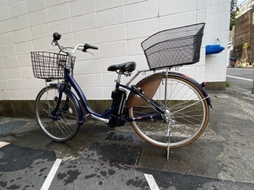 ブリヂストン電動アシスト自転車フロンティア26ネイビー②